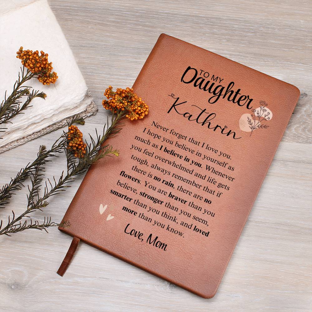 To My Daughter Personalized Gift From Mom - Graphic Journal 1