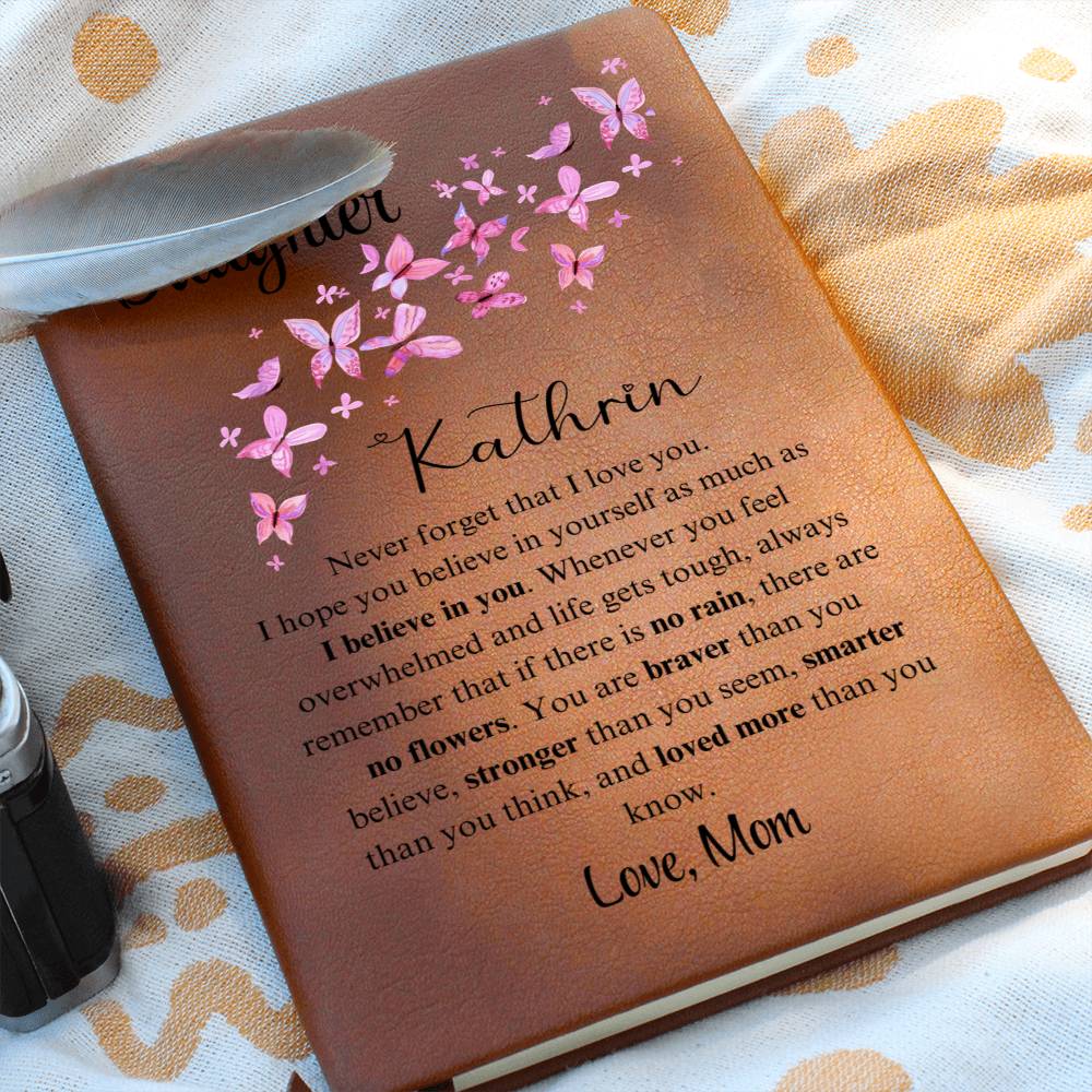 To My Daughter Personalized Gift From Mom - Graphic Journal  5