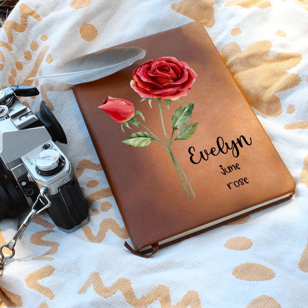 June Birth Flower Journal