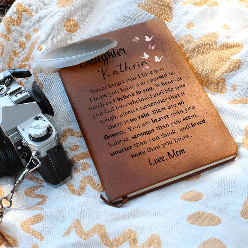 To My Daughter Personalized Gift From Mom - Graphic Journal 4