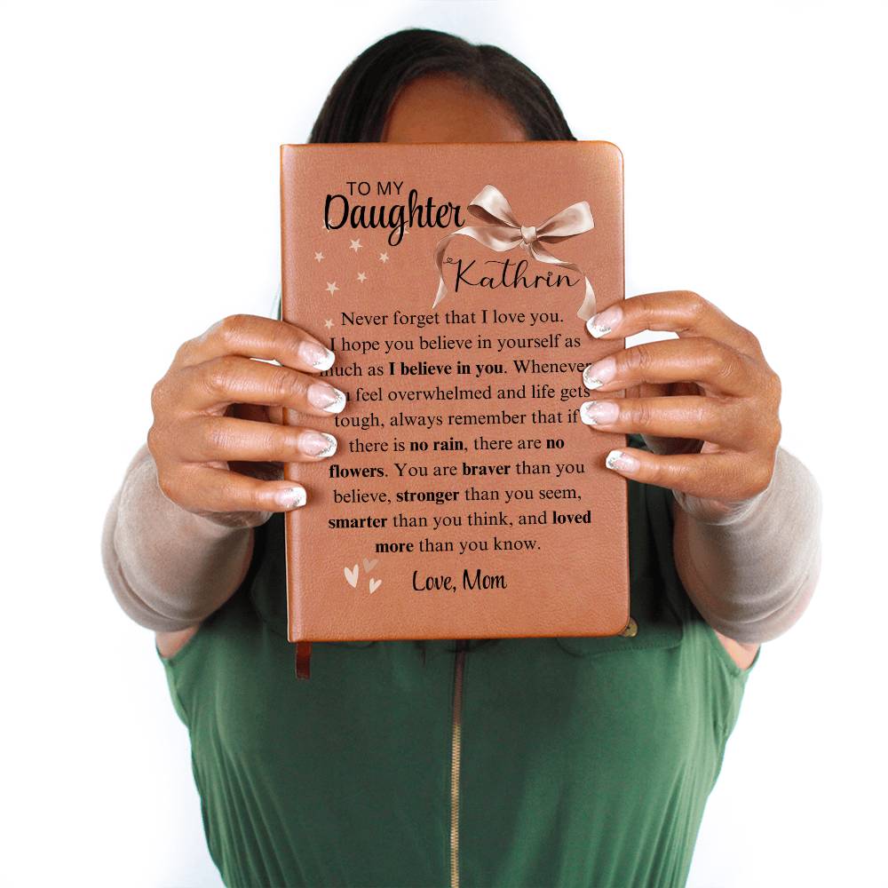 To My Daughter Personalized Gift From Mom - Graphic Journal  3