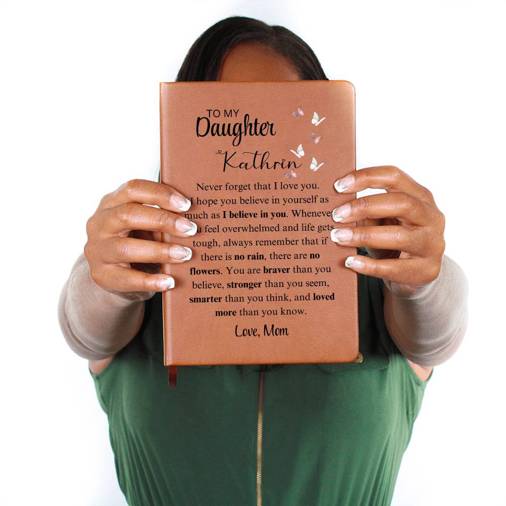 To My Daughter Personalized Gift From Mom - Graphic Journal 4