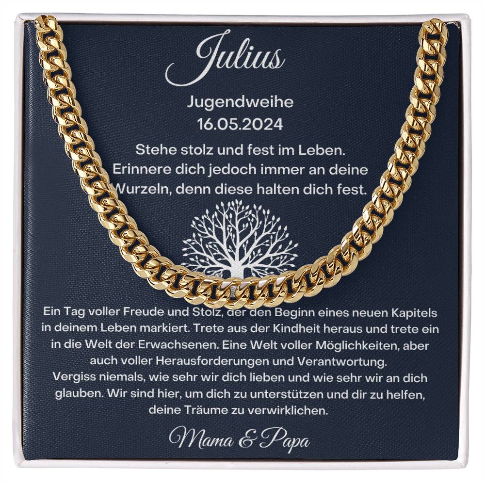 Wir Sind Hier, Um Dich Zu Unterstützen Und Dir Zu Helfen | Cuban Link Chain