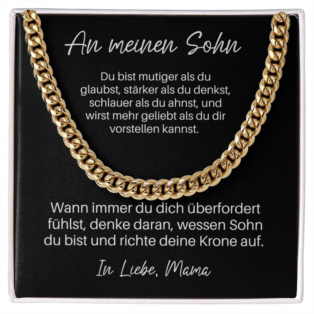 An Meinen Sohn - Wann Immer - Cuban Chain LInk
