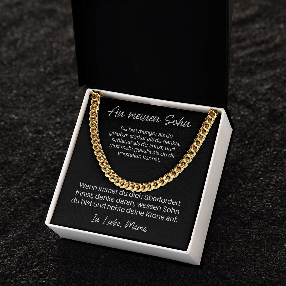 An Meinen Sohn - Wann Immer - Cuban Chain LInk