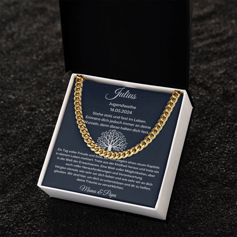 Wir Sind Hier, Um Dich Zu Unterstützen Und Dir Zu Helfen | Cuban Link Chain