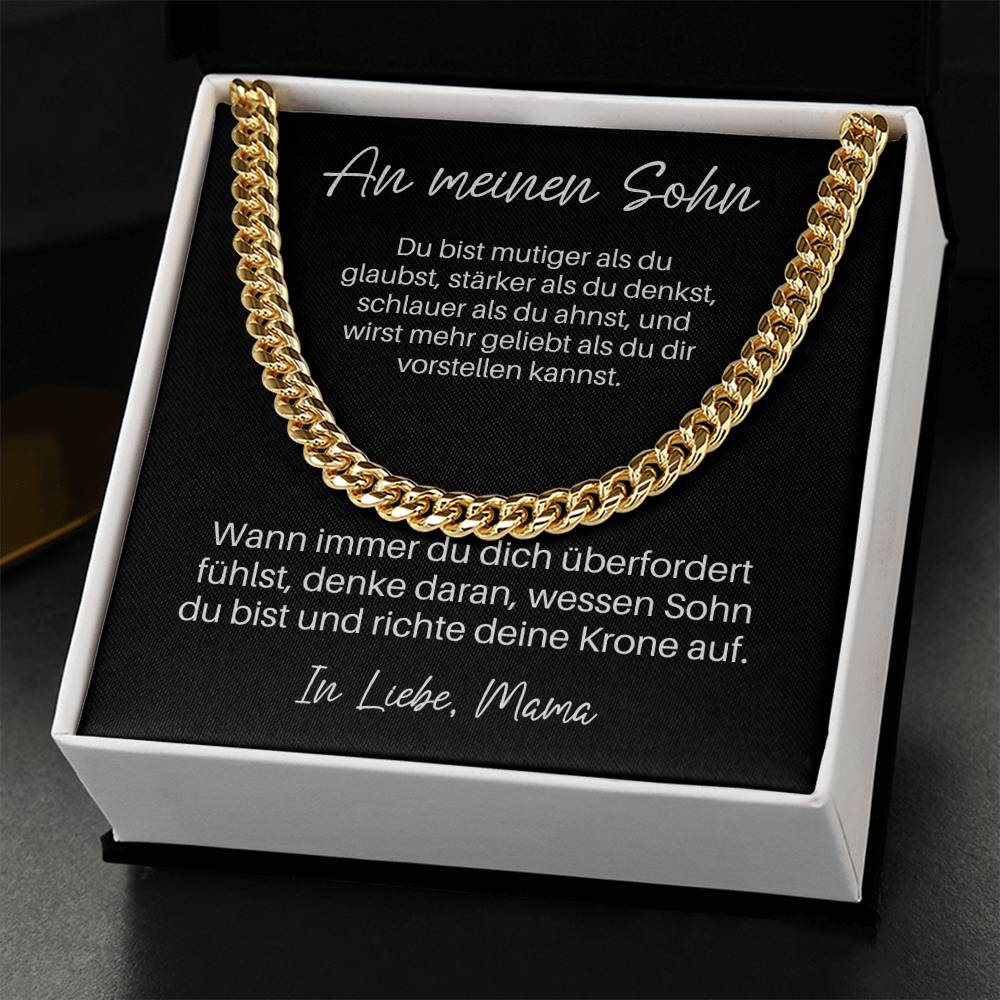 An Meinen Sohn - Wann Immer - Cuban Chain LInk