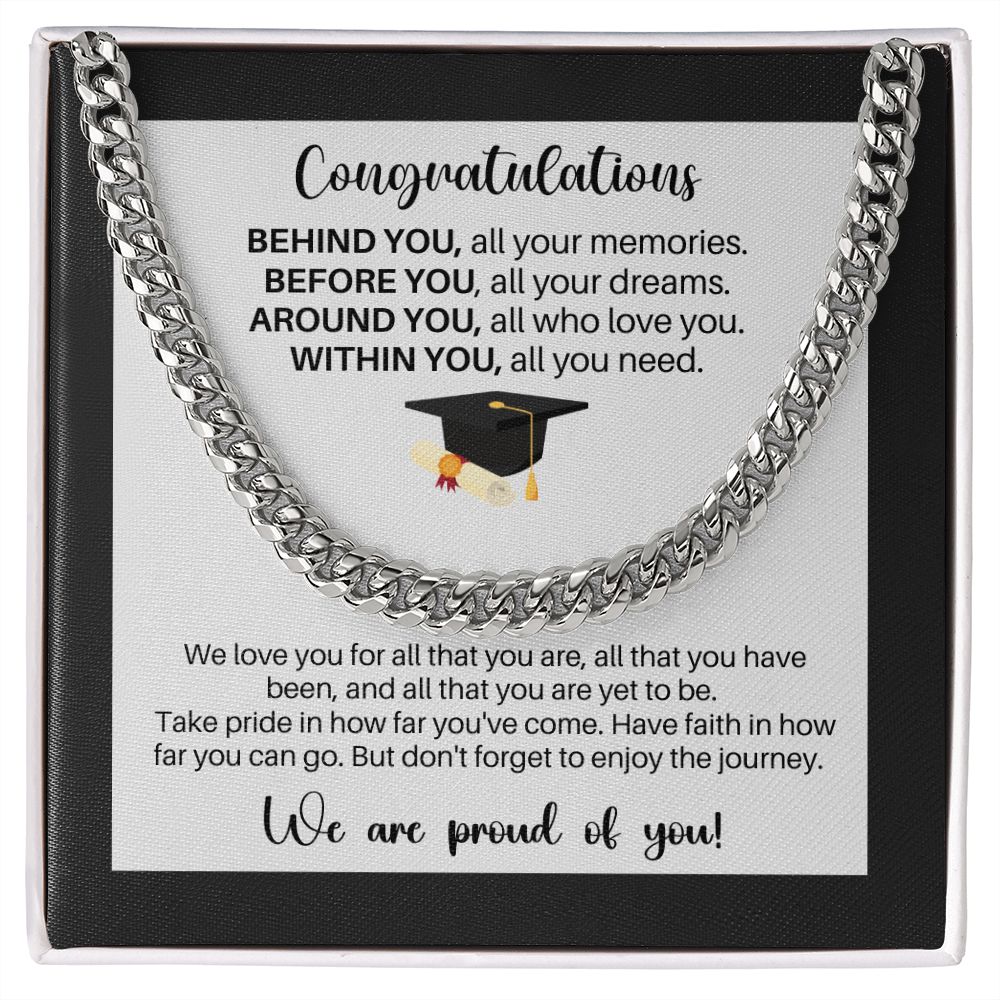 Enjoy The Journey - Cuban Chain Necklace