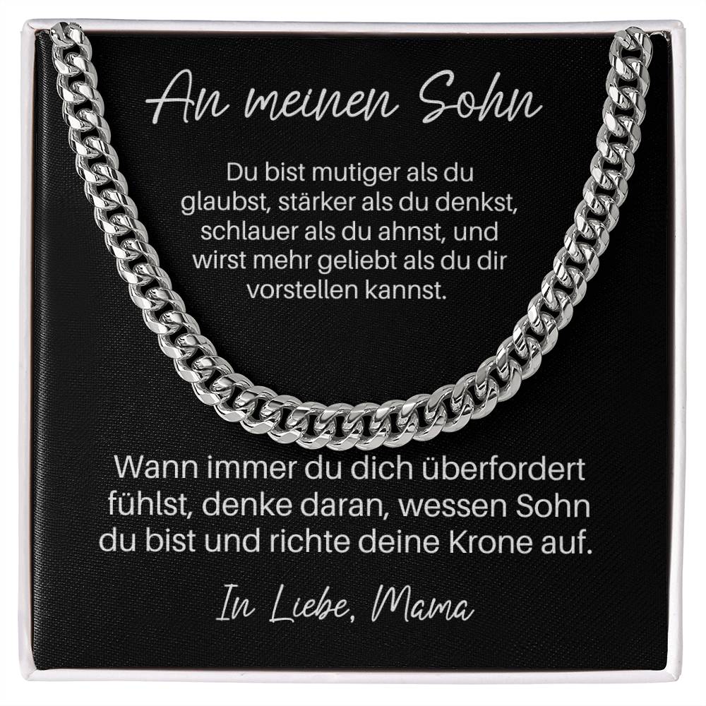 An Meinen Sohn - Wann Immer - Cuban Chain LInk