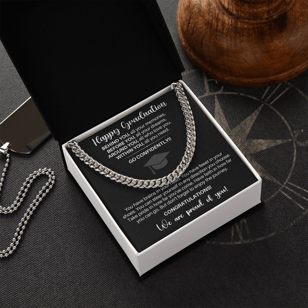 Have Faith In How Far You Can Go - Cuban Chain Necklace