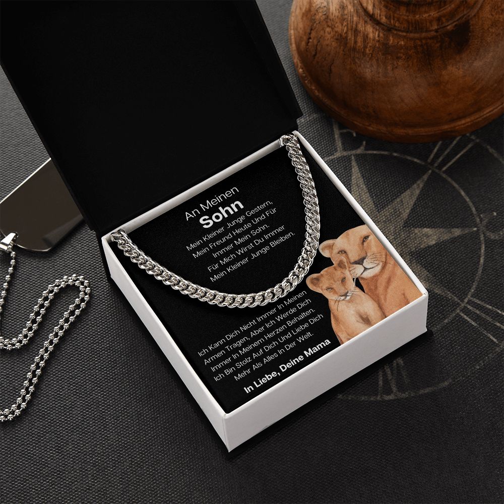 An Meinen Sohn - Cuban Chain Necklace