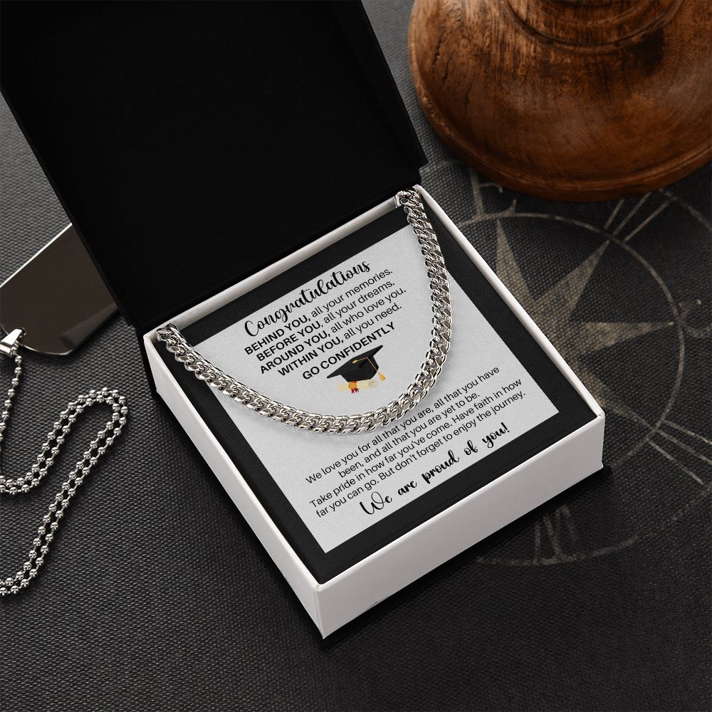 We Are Proud Of You - Cuban Chain Necklace