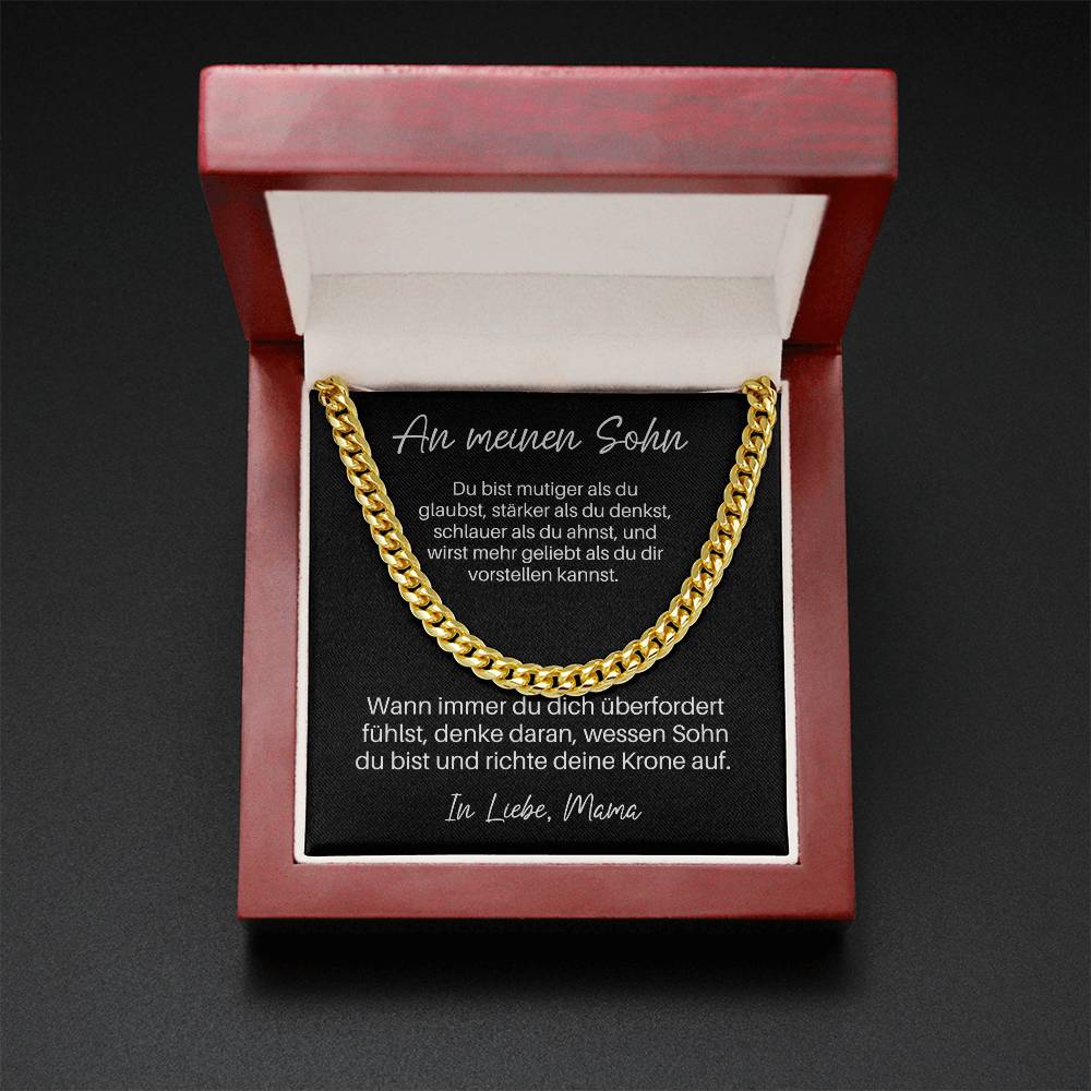 An Meinen Sohn - Wann Immer - Cuban Chain LInk