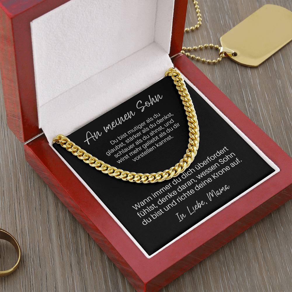 An Meinen Sohn - Wann Immer - Cuban Chain LInk