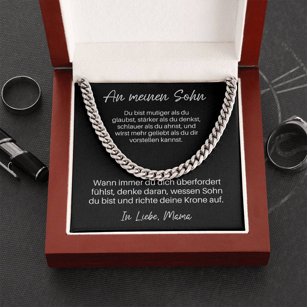 An Meinen Sohn - Wann Immer - Cuban Chain LInk