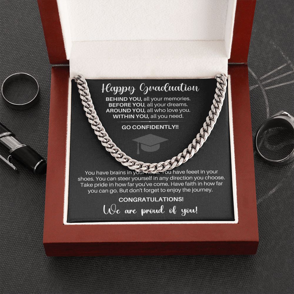 Have Faith In How Far You Can Go - Cuban Chain Necklace