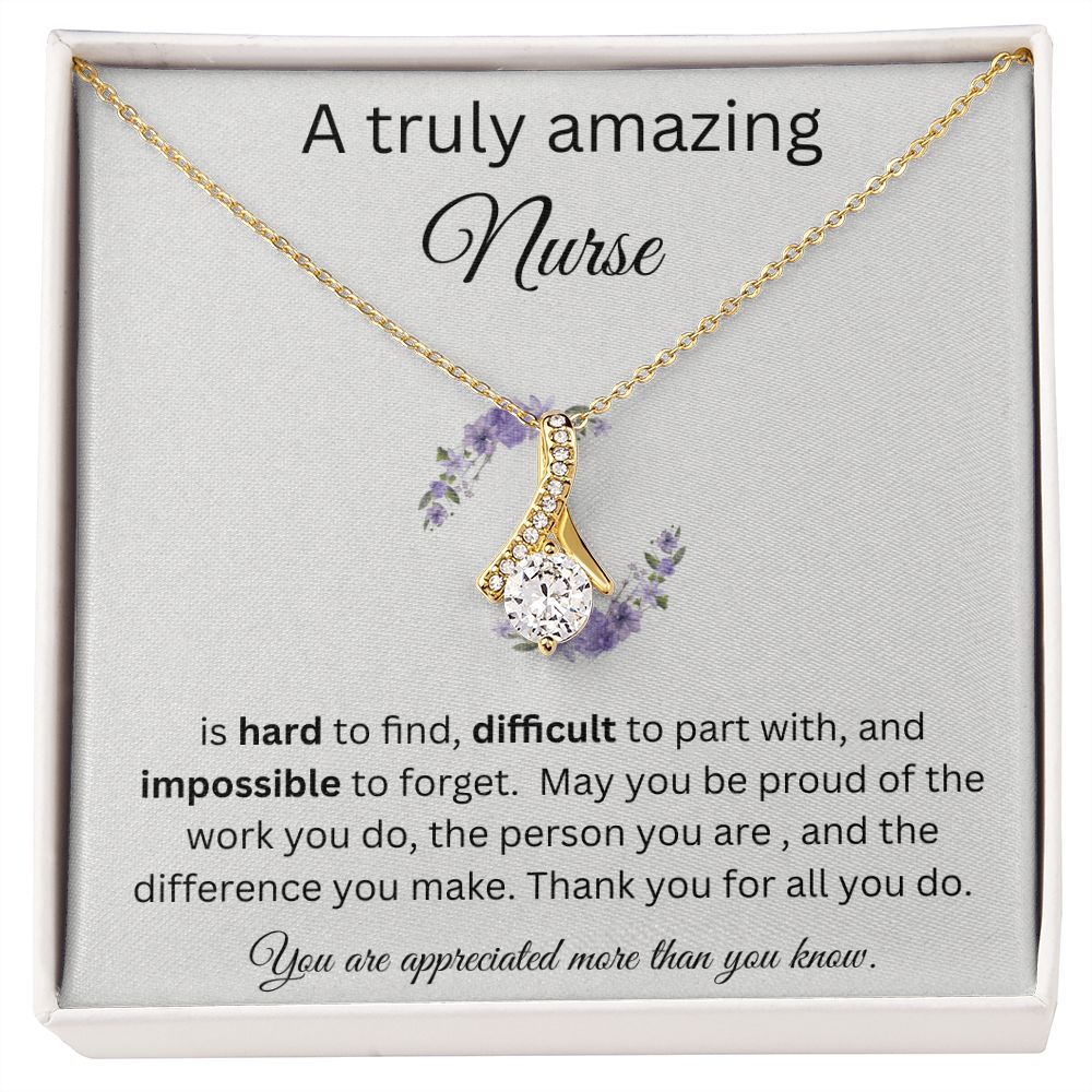 A Truly Amazing Nurse - Alluring Beauty Necklace