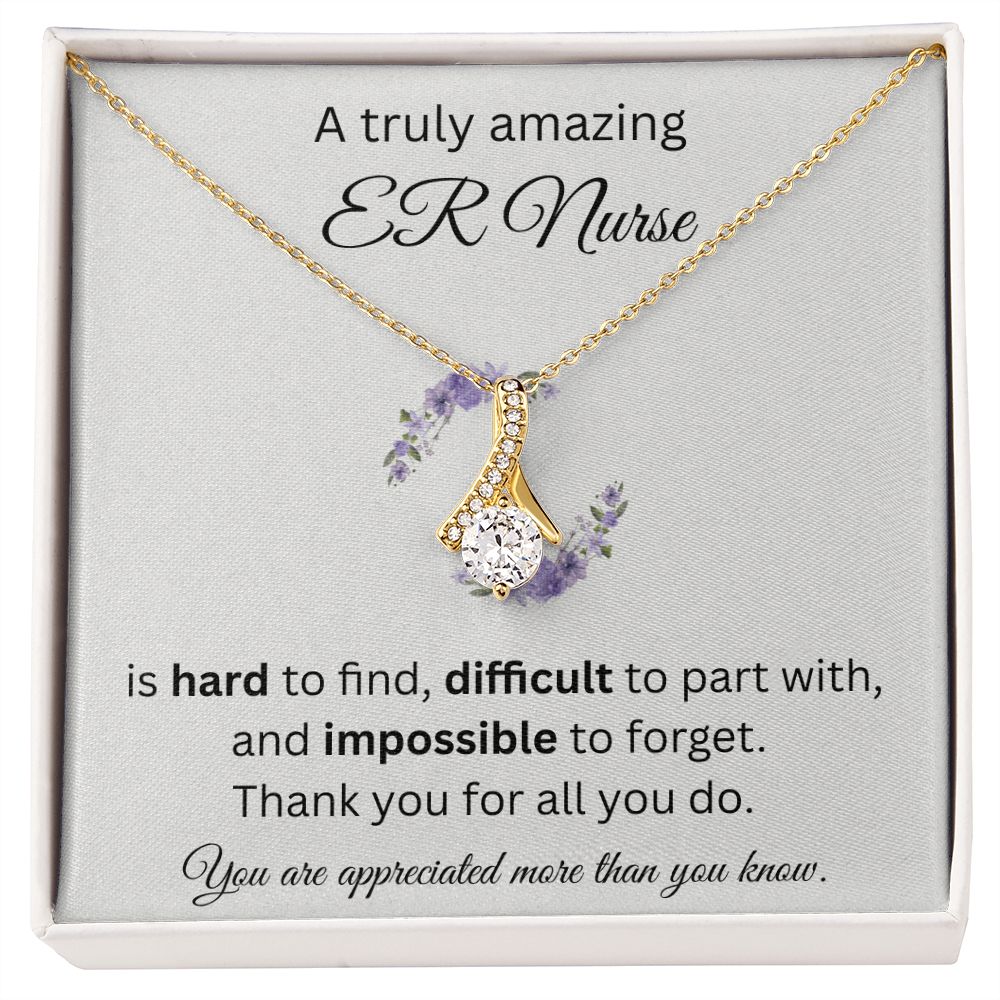 A Truly Amazing ER Nurse - Alluring Beauty Necklace