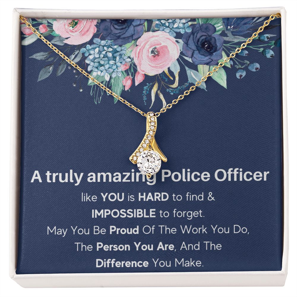 A Truly Amazing Police Officer - Alluring Beauty Necklace