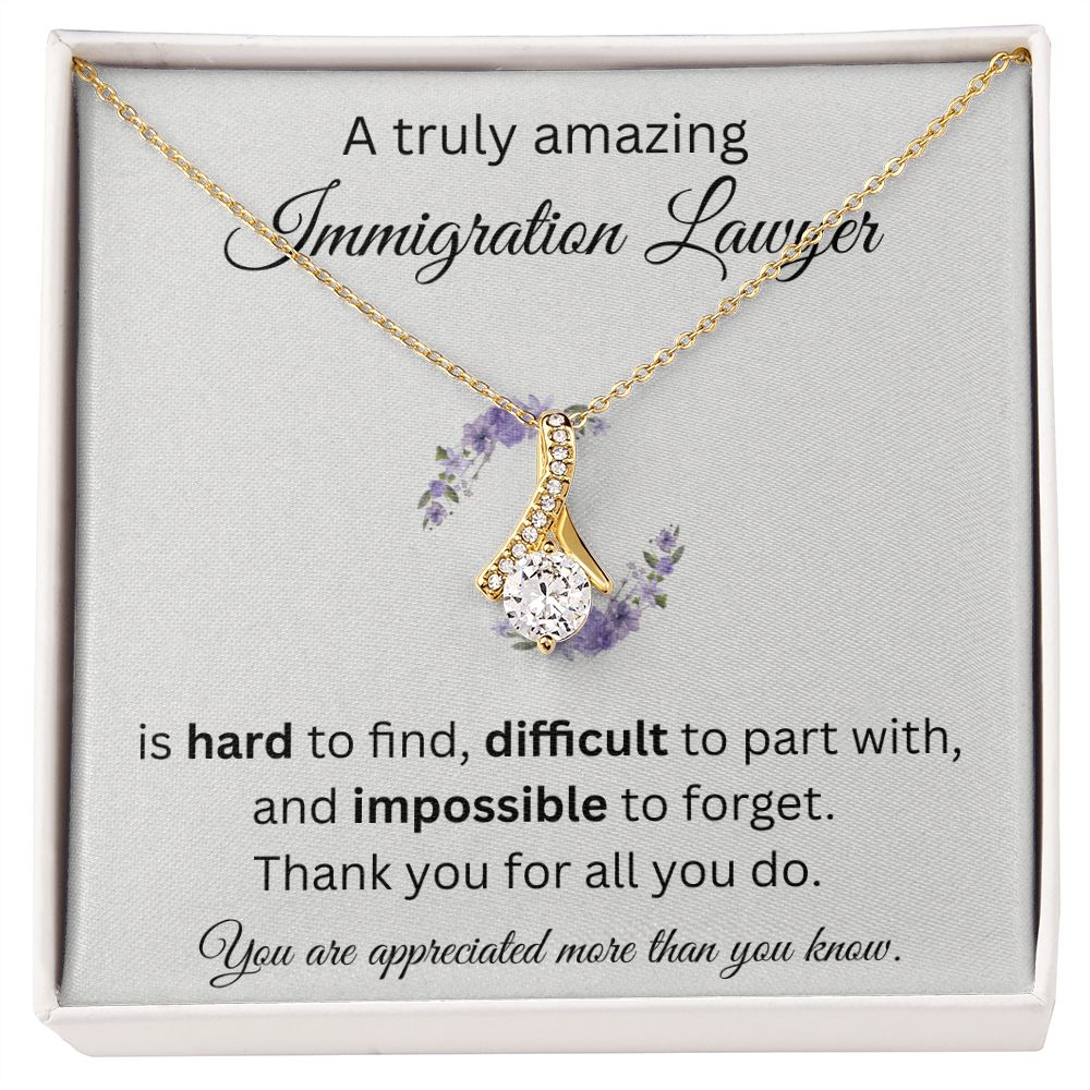 A Truly Amazing Immigration Lawyer - Alluring Beauty Necklace