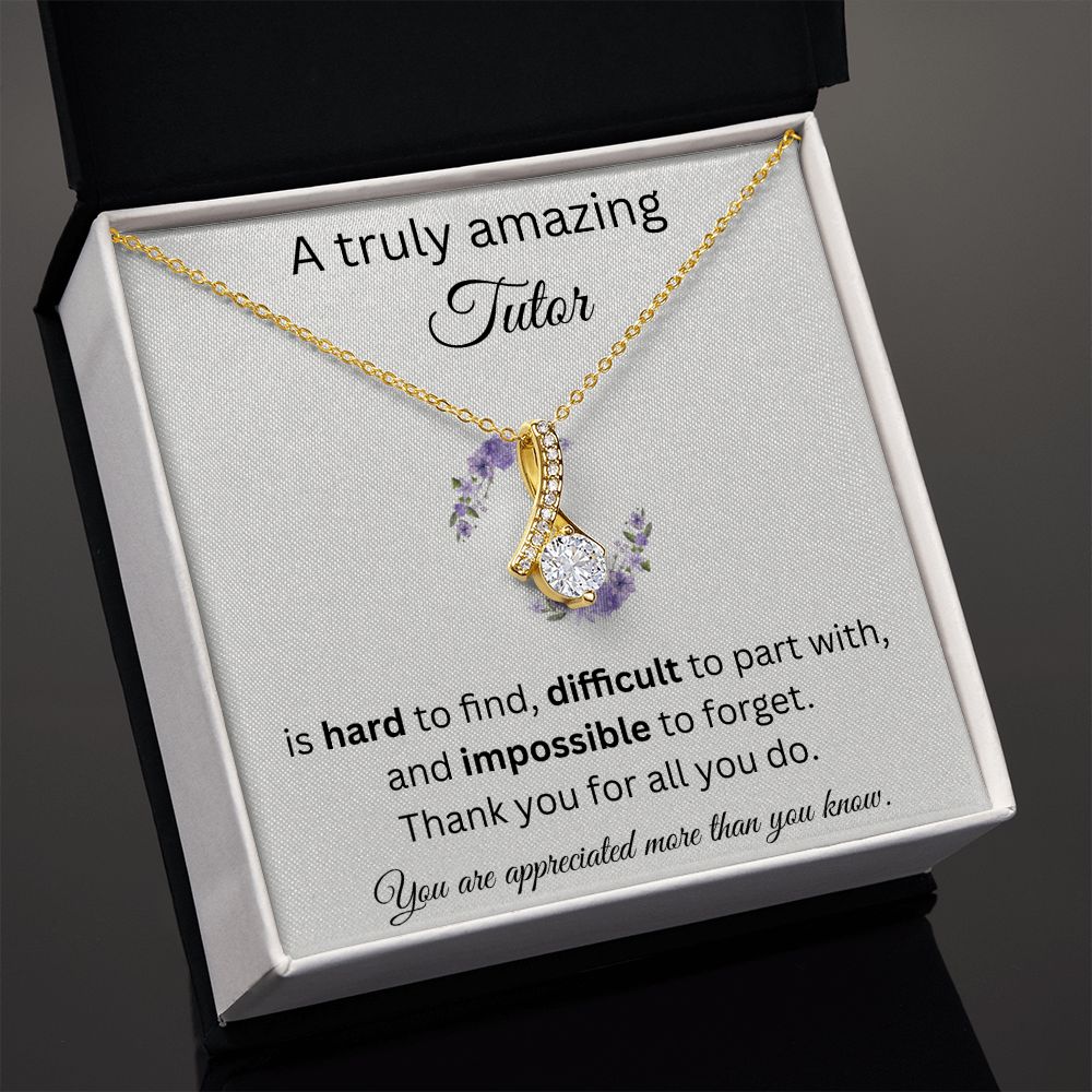 A Truly Amazing Tutor - Alluring Beauty Necklace