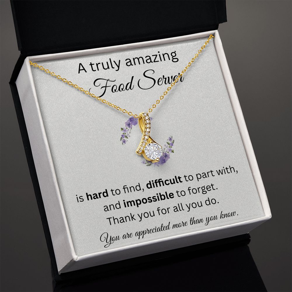 A Truly Amazing Food Server - Alluring Beauty Necklace