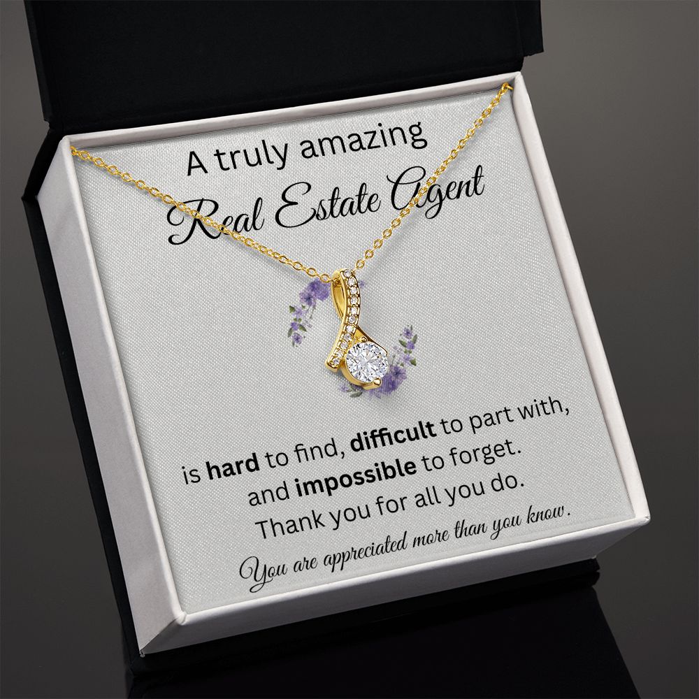 A Truly Amazing Real Estate Agent - Alluring Beauty Necklace