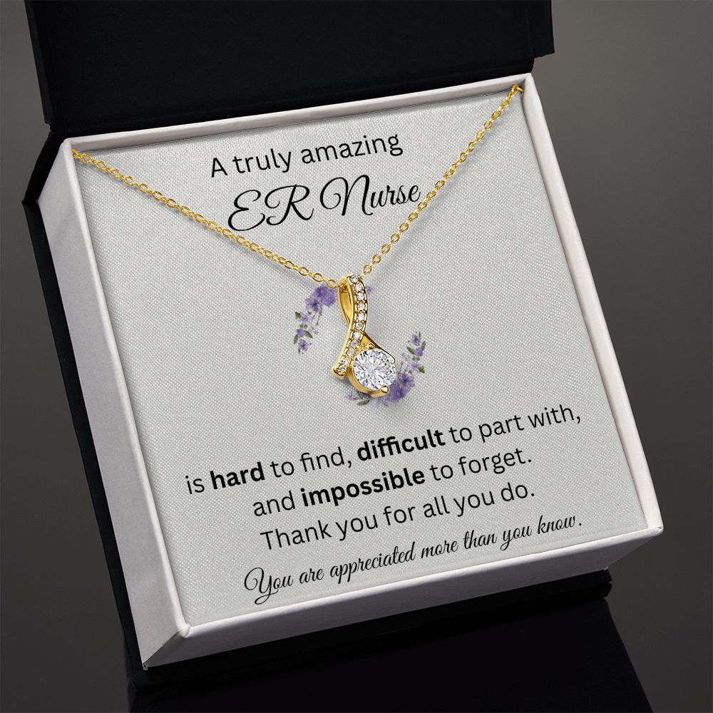 A Truly Amazing ER Nurse - Alluring Beauty Necklace