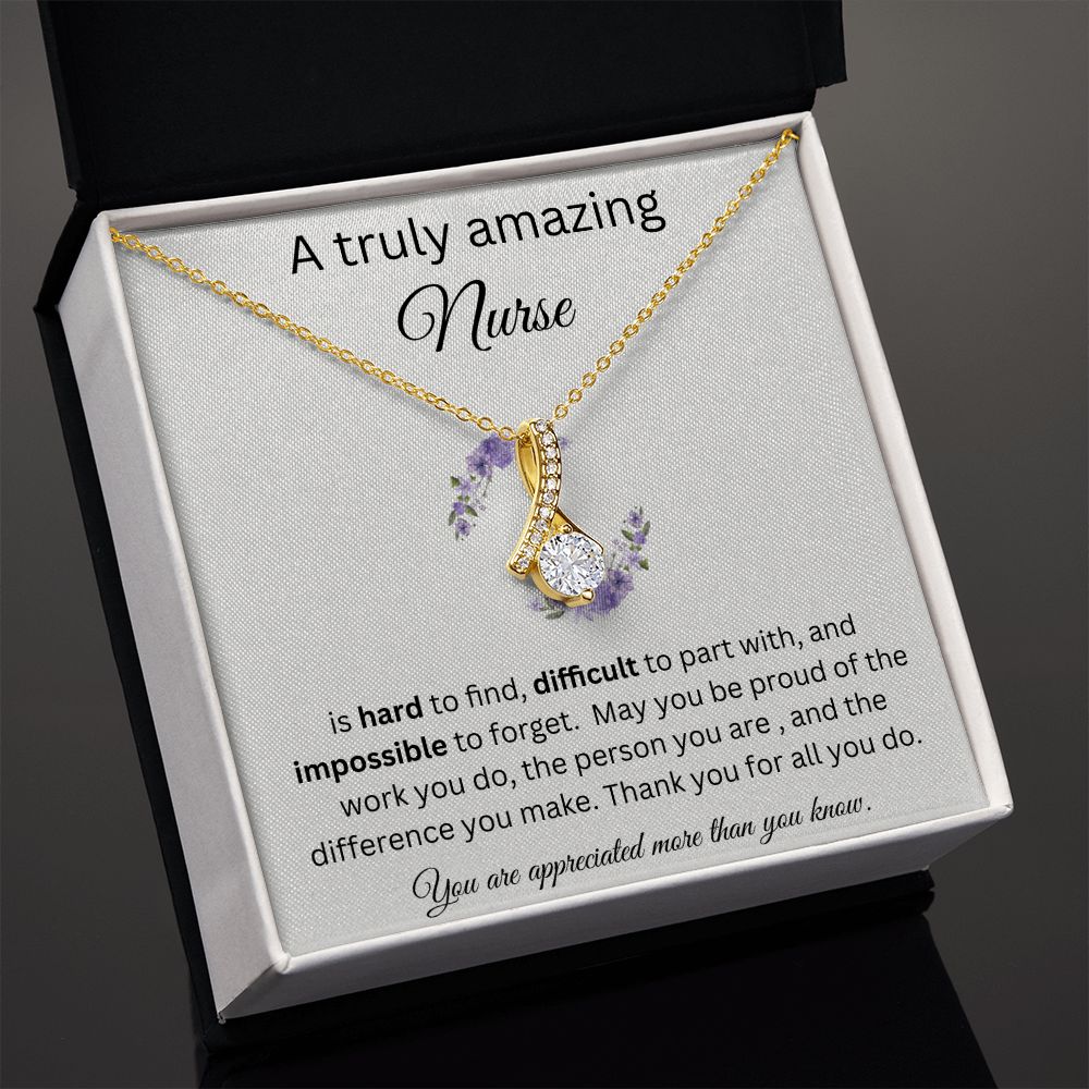 A Truly Amazing Nurse - Alluring Beauty Necklace