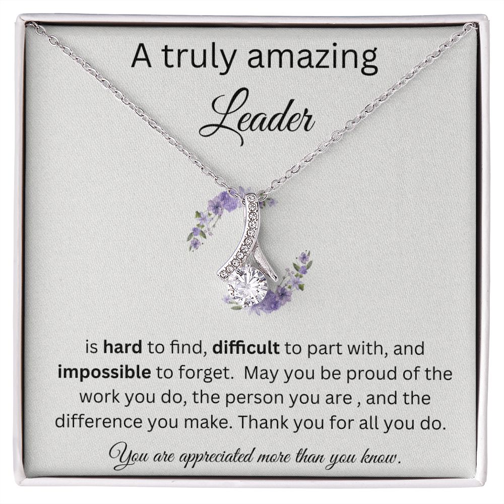 A Truly Amazing Leader - Alluring Beauty Necklace