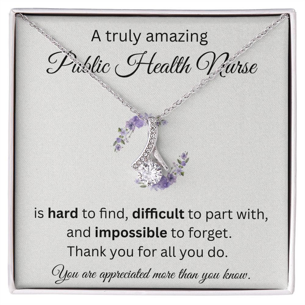 A Truly Amazing Public Health Nurse - Alluring Beauty Necklace