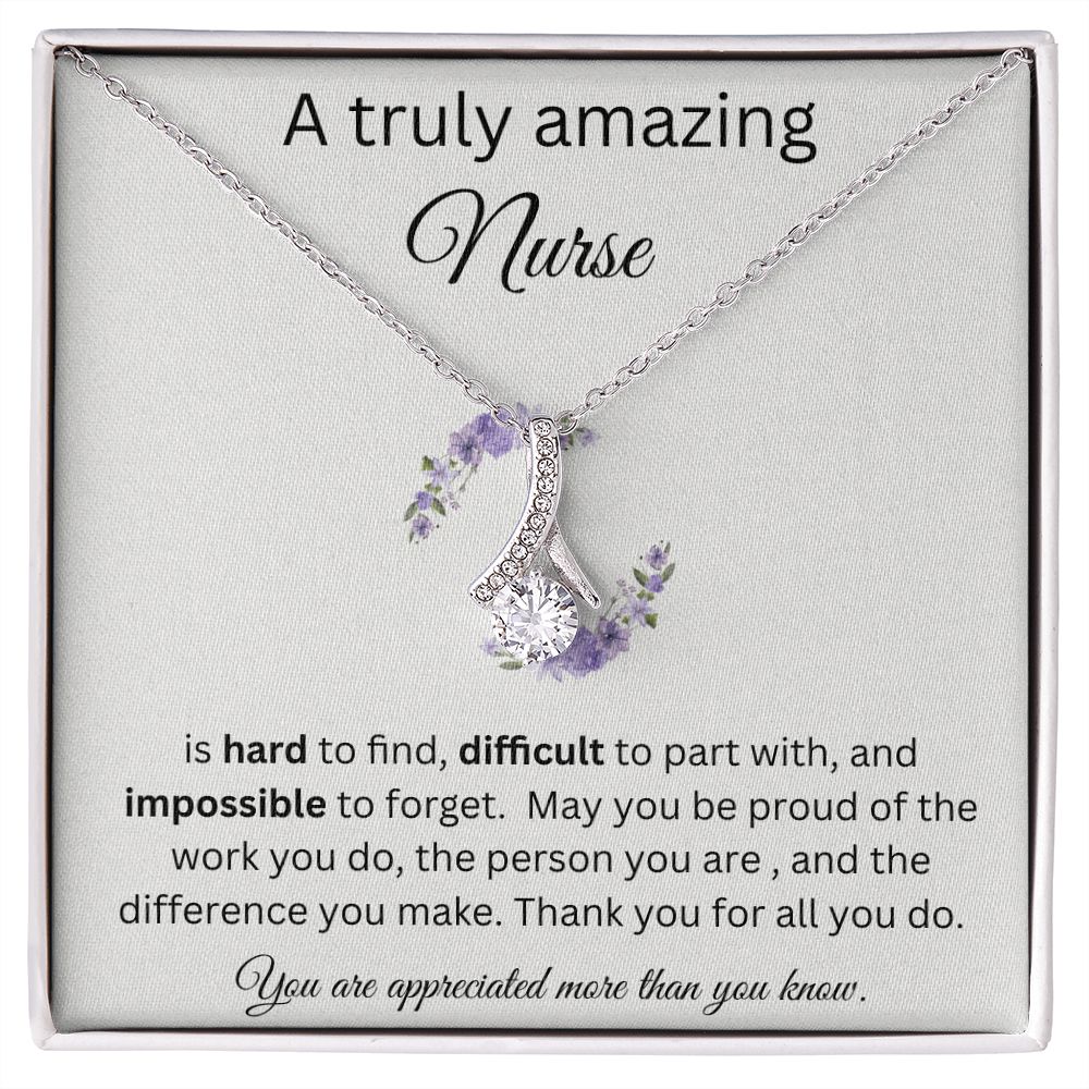 A Truly Amazing Nurse - Alluring Beauty Necklace