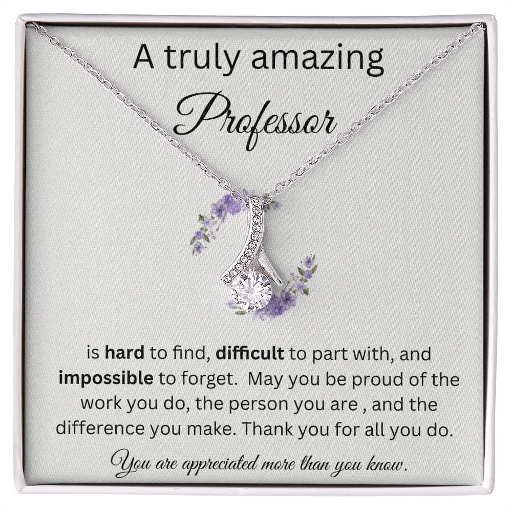 A Truly Amazing Professor - Alluring Beauty Necklace