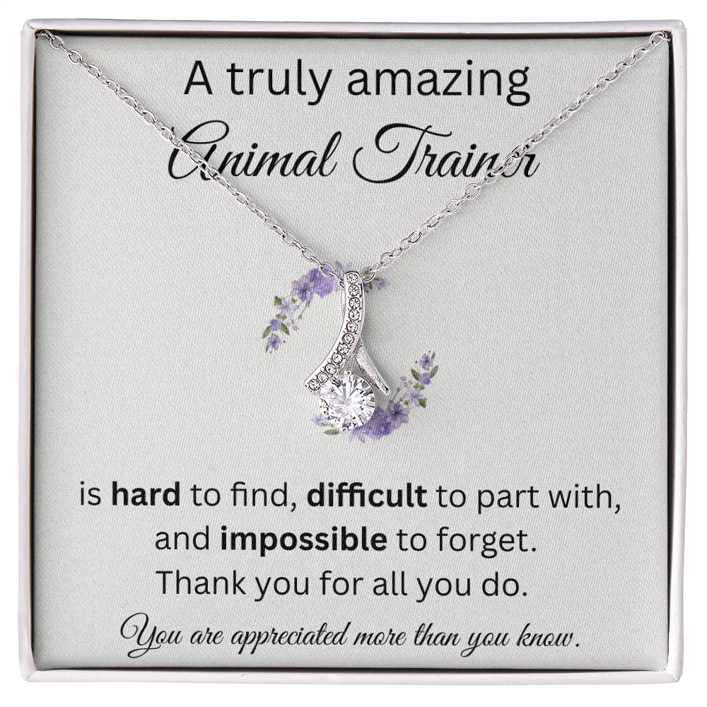 A Truly Amazing Animal Trainer - Alluring Beauty Necklace