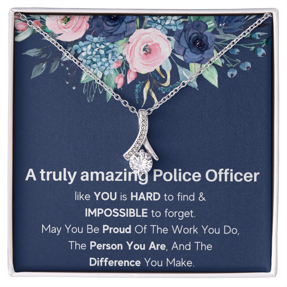 A Truly Amazing Police Officer - Alluring Beauty Necklace