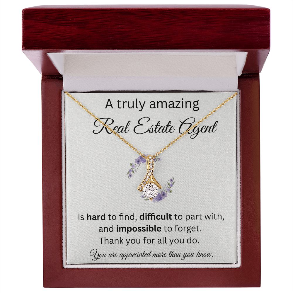 A Truly Amazing Real Estate Agent - Alluring Beauty Necklace