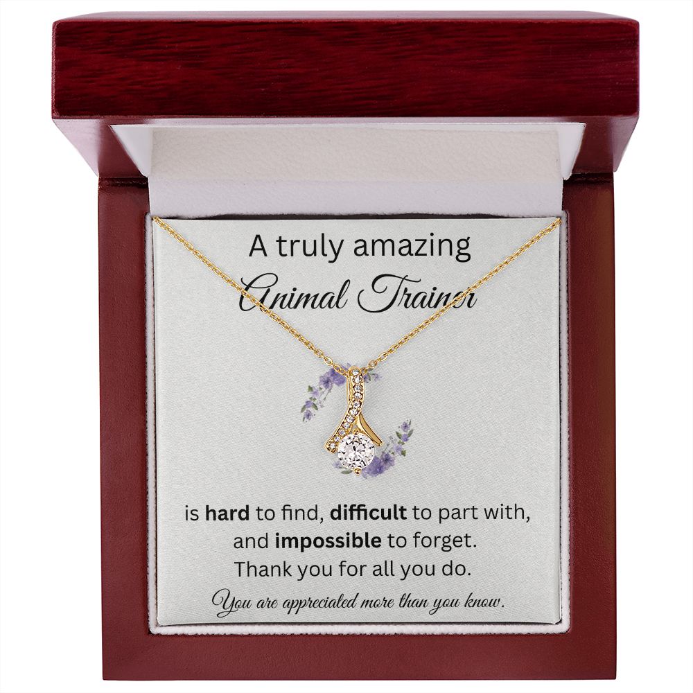 A Truly Amazing Animal Trainer - Alluring Beauty Necklace