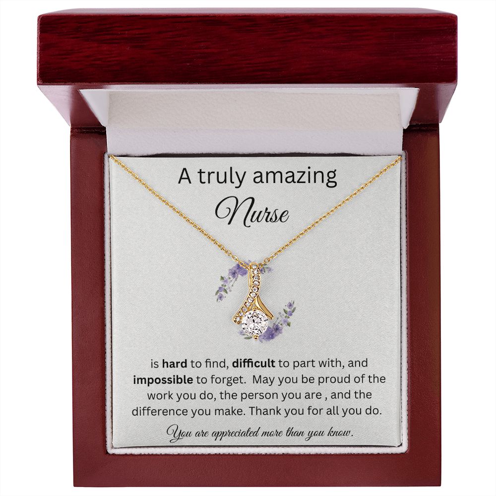 A Truly Amazing Nurse - Alluring Beauty Necklace