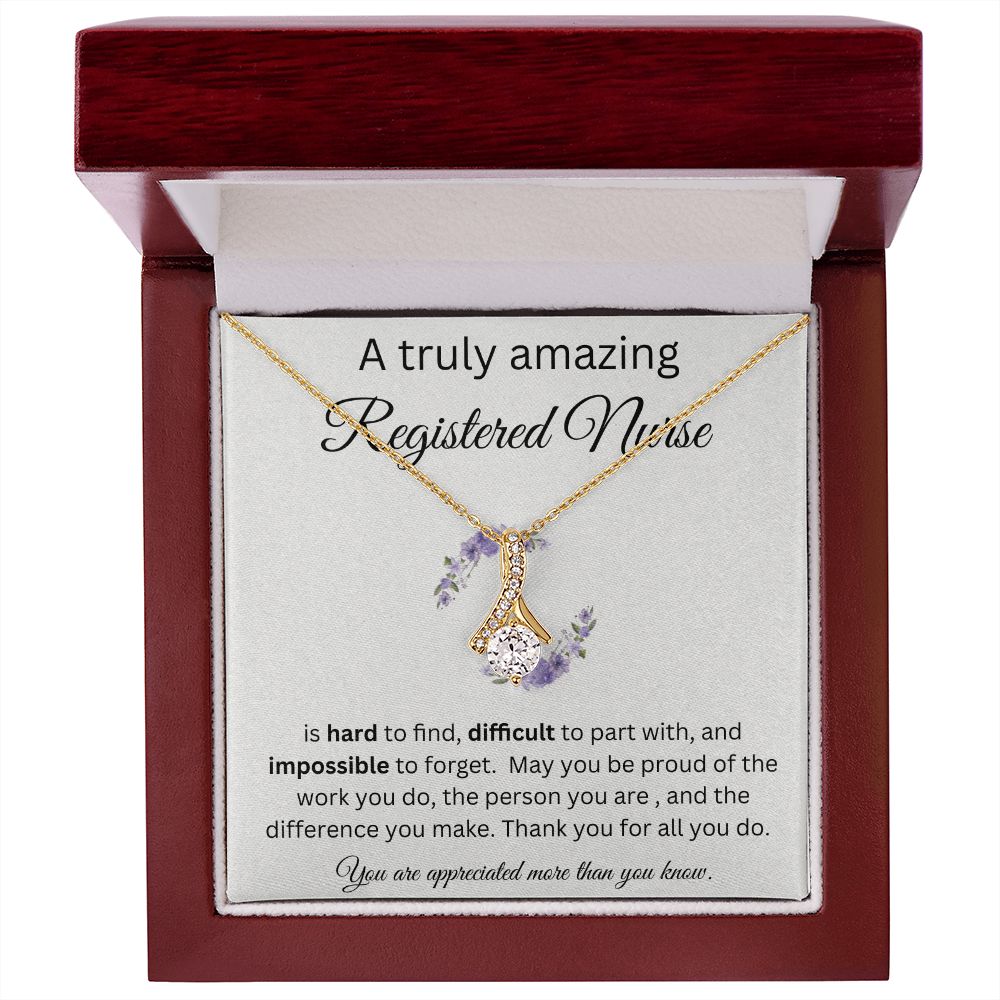 A Truly Amazing Registered Nurse - Alluring Beauty Necklace