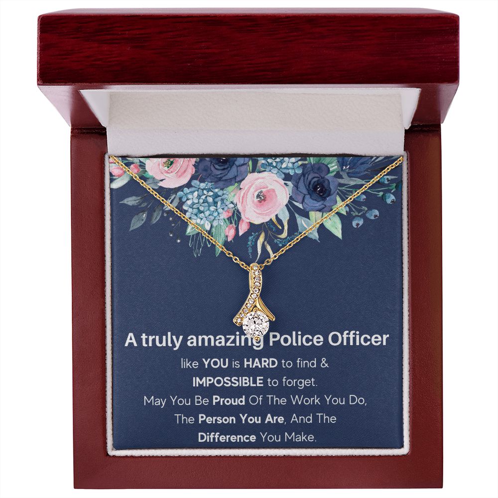 A Truly Amazing Police Officer - Alluring Beauty Necklace