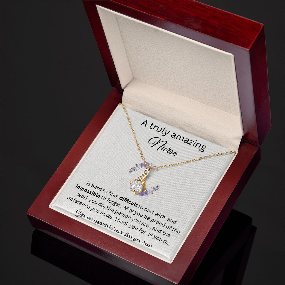 A Truly Amazing Nurse - Alluring Beauty Necklace