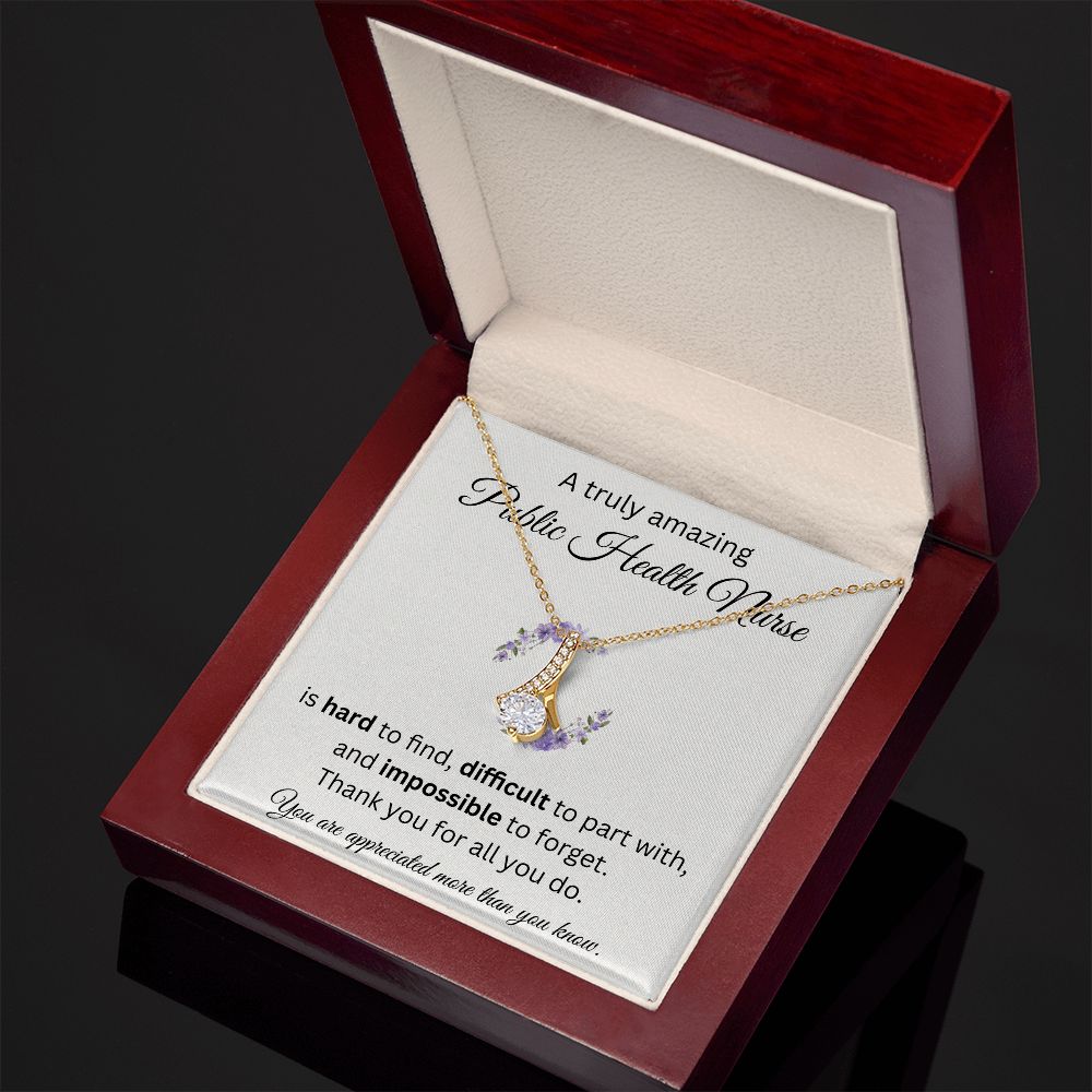 A Truly Amazing Public Health Nurse - Alluring Beauty Necklace