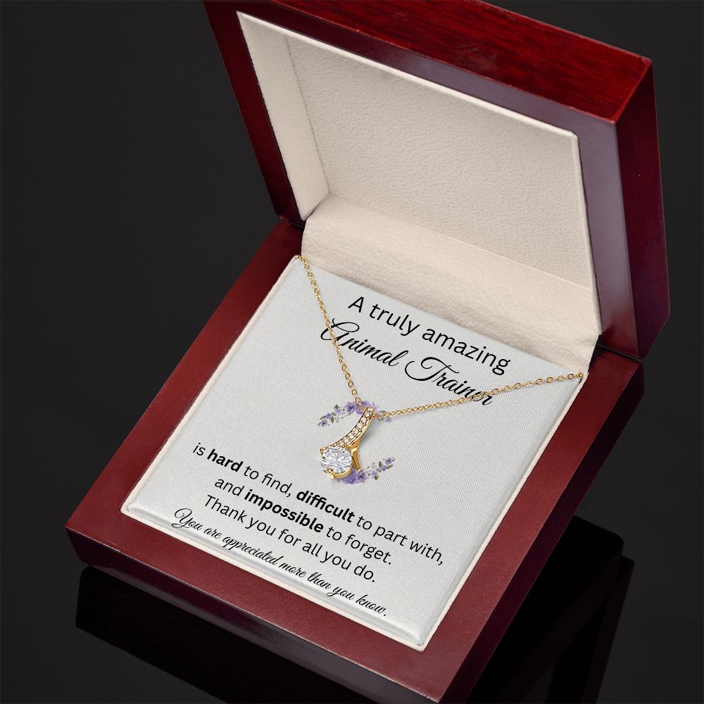 A Truly Amazing Animal Trainer - Alluring Beauty Necklace