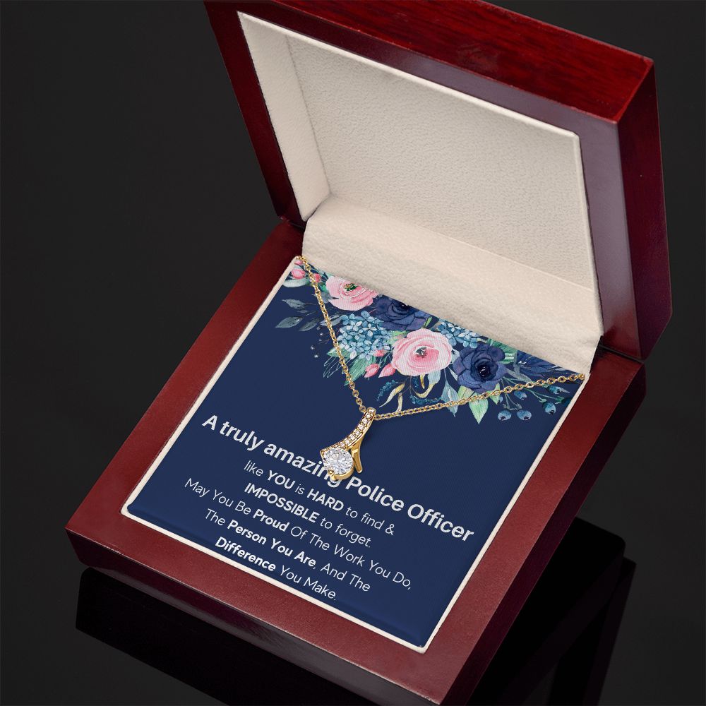 A Truly Amazing Police Officer - Alluring Beauty Necklace