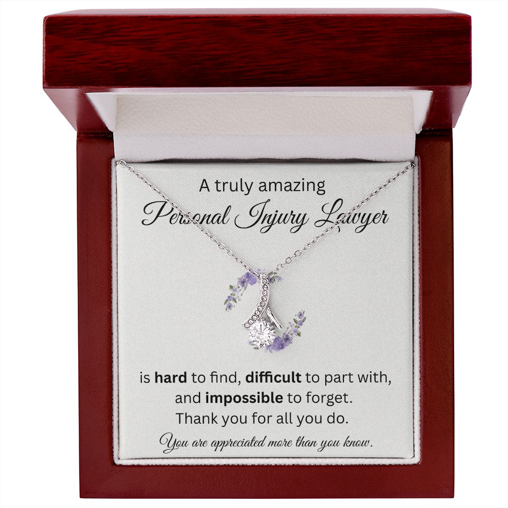 A Truly Amazing Personal Injury Lawyer - Alluring Beauty Necklace