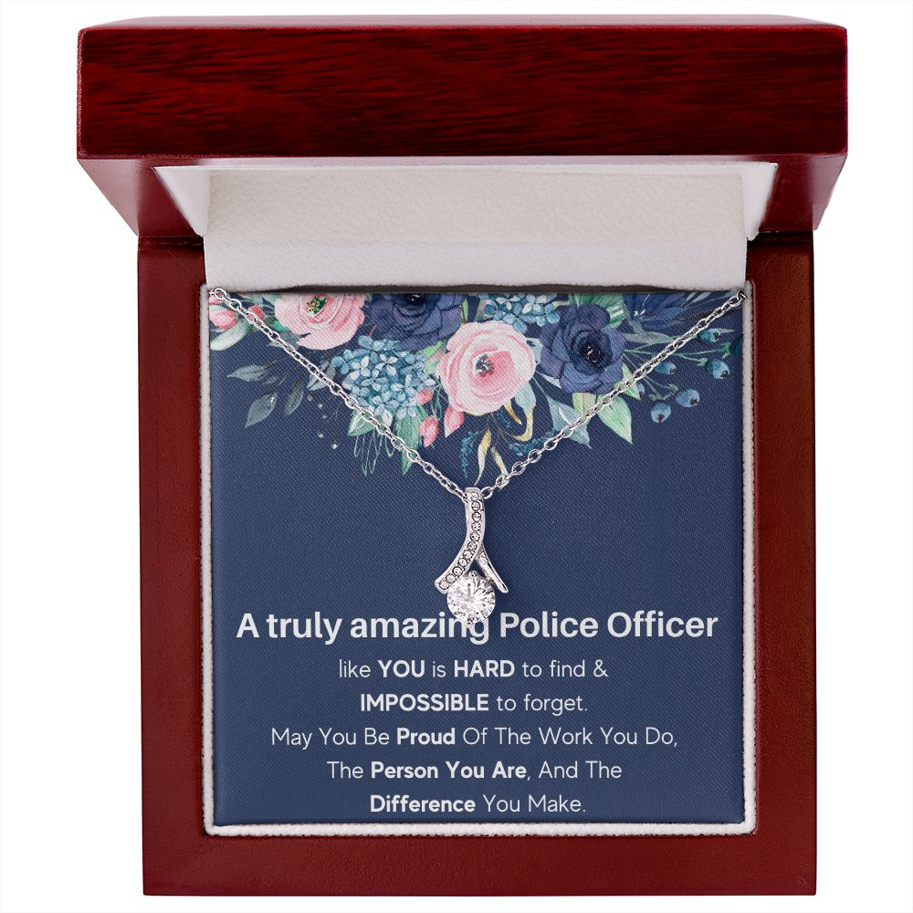 A Truly Amazing Police Officer - Alluring Beauty Necklace