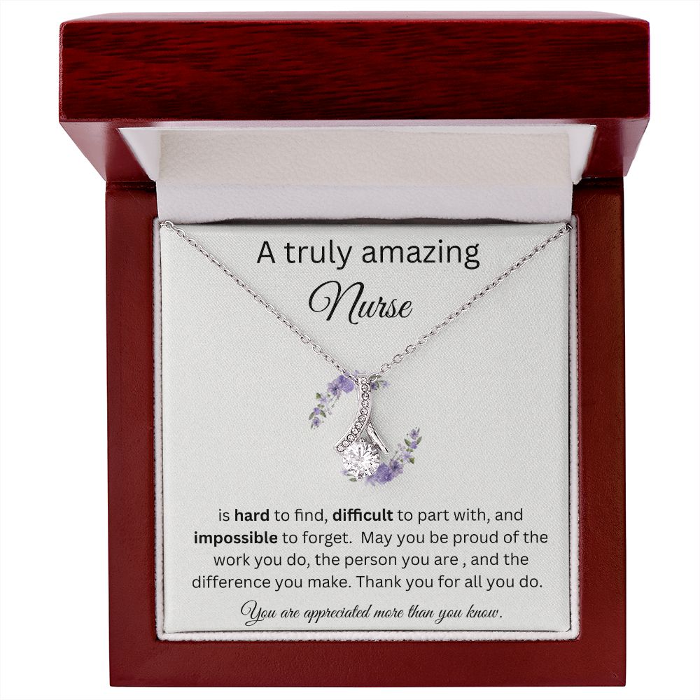 A Truly Amazing Nurse - Alluring Beauty Necklace