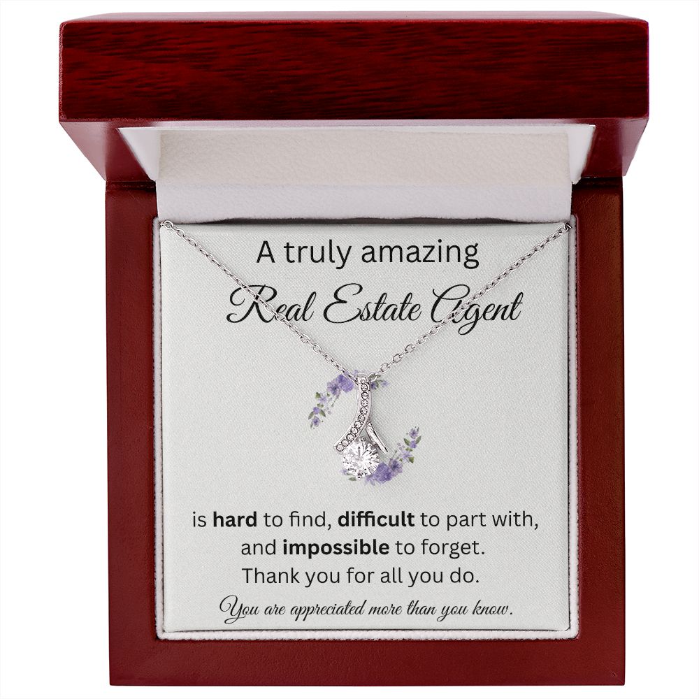 A Truly Amazing Real Estate Agent - Alluring Beauty Necklace