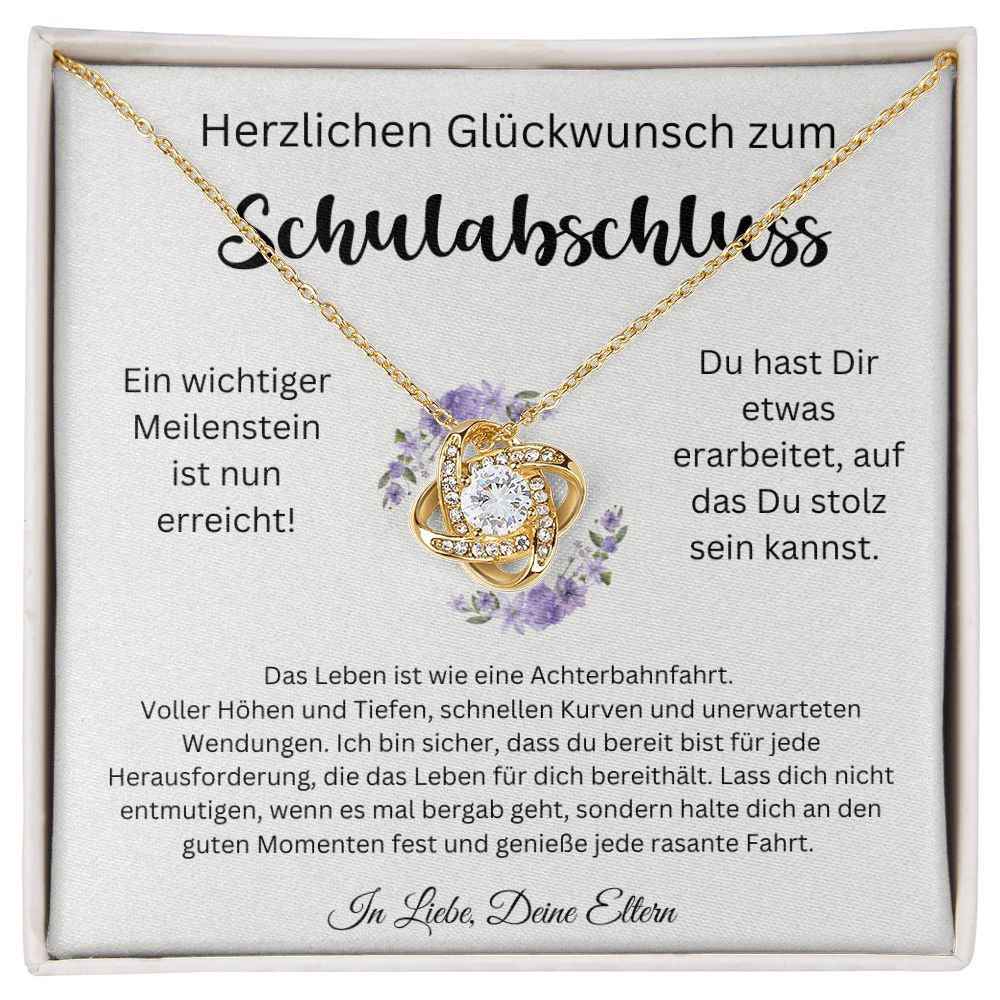 Ein Wichtiger Meilenstein Ist Nun Erreicht - Love Knot Necklace
