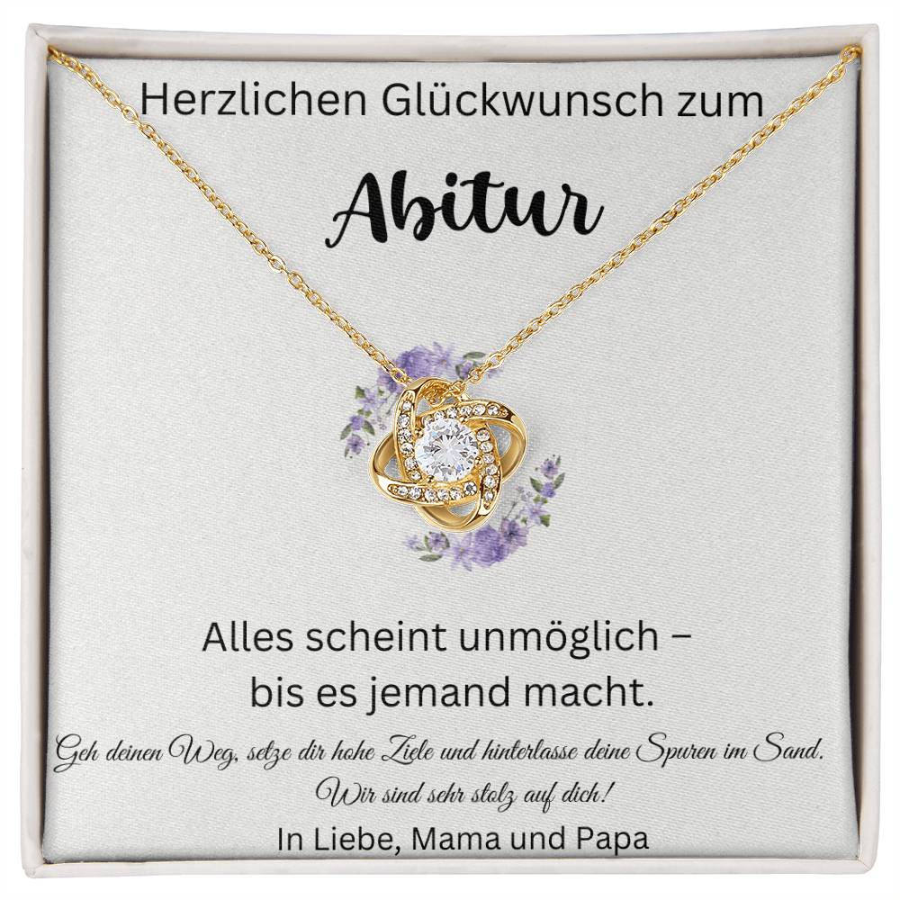 Alles Scheint Unmöglich - Bis Es Jemand Macht - Love Knot Necklace